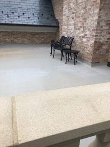 residential concrete cleaning