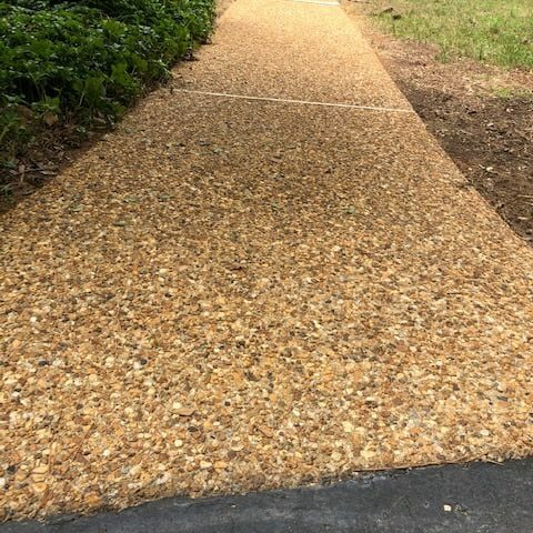 Residential Concrete Cleaning